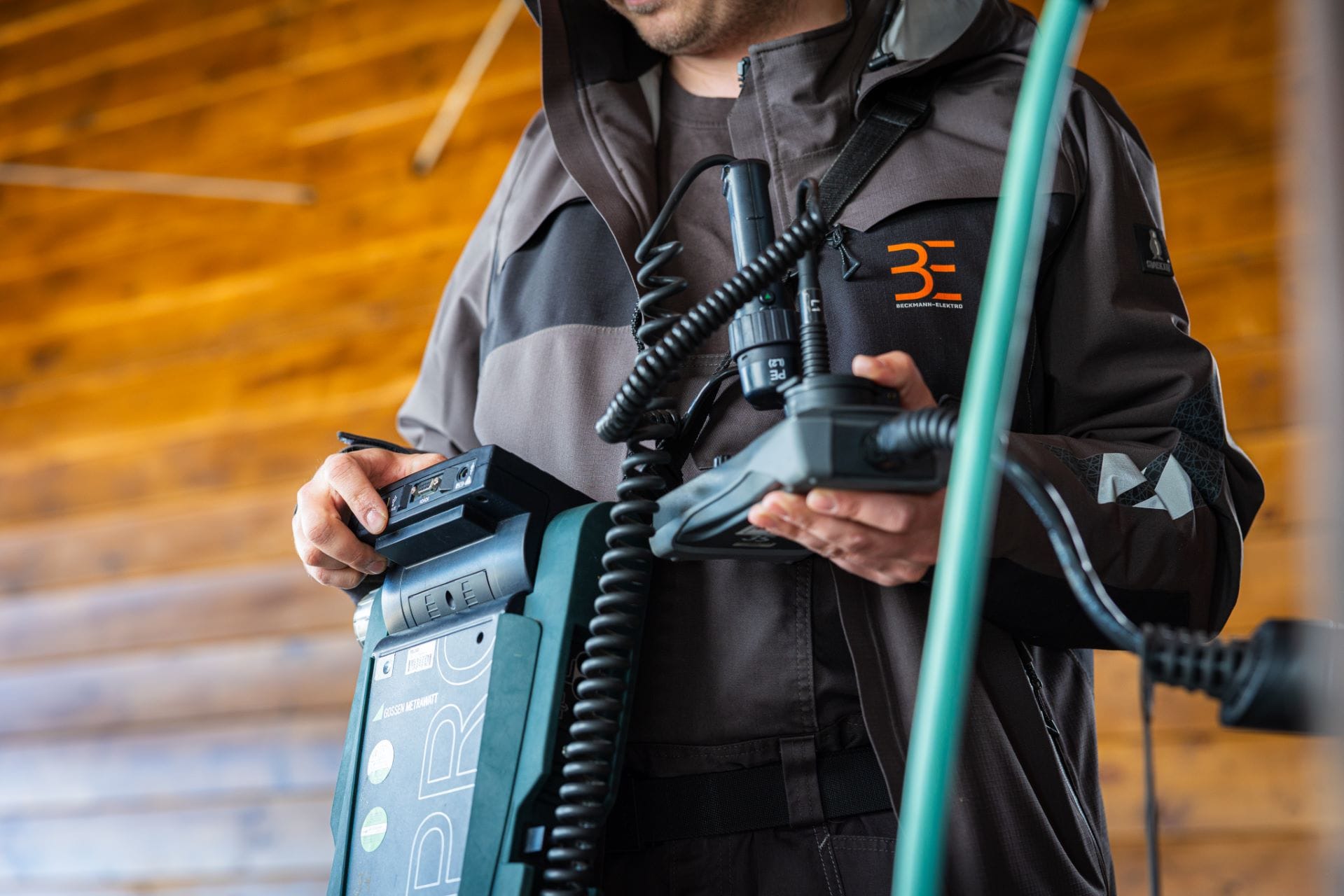 Messung mittels Messgerät