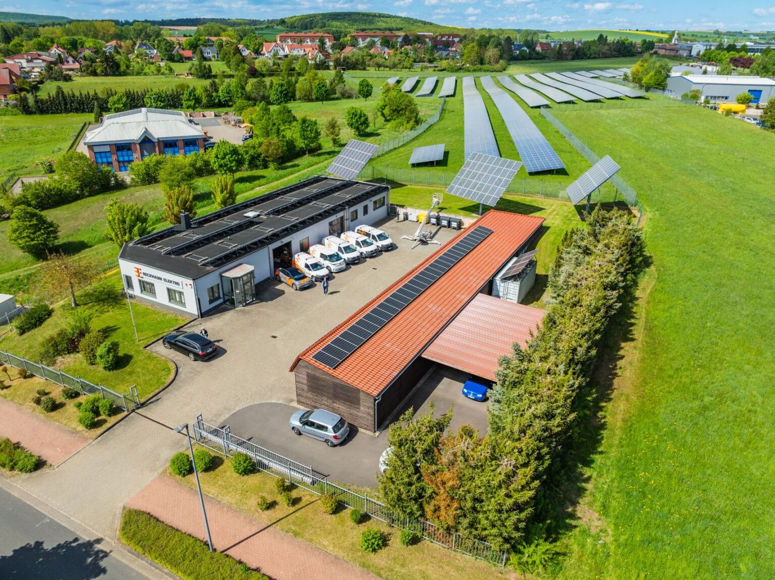 Luftbild Firmengelände